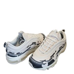 Womens Nike Sneakers White w/Black Print